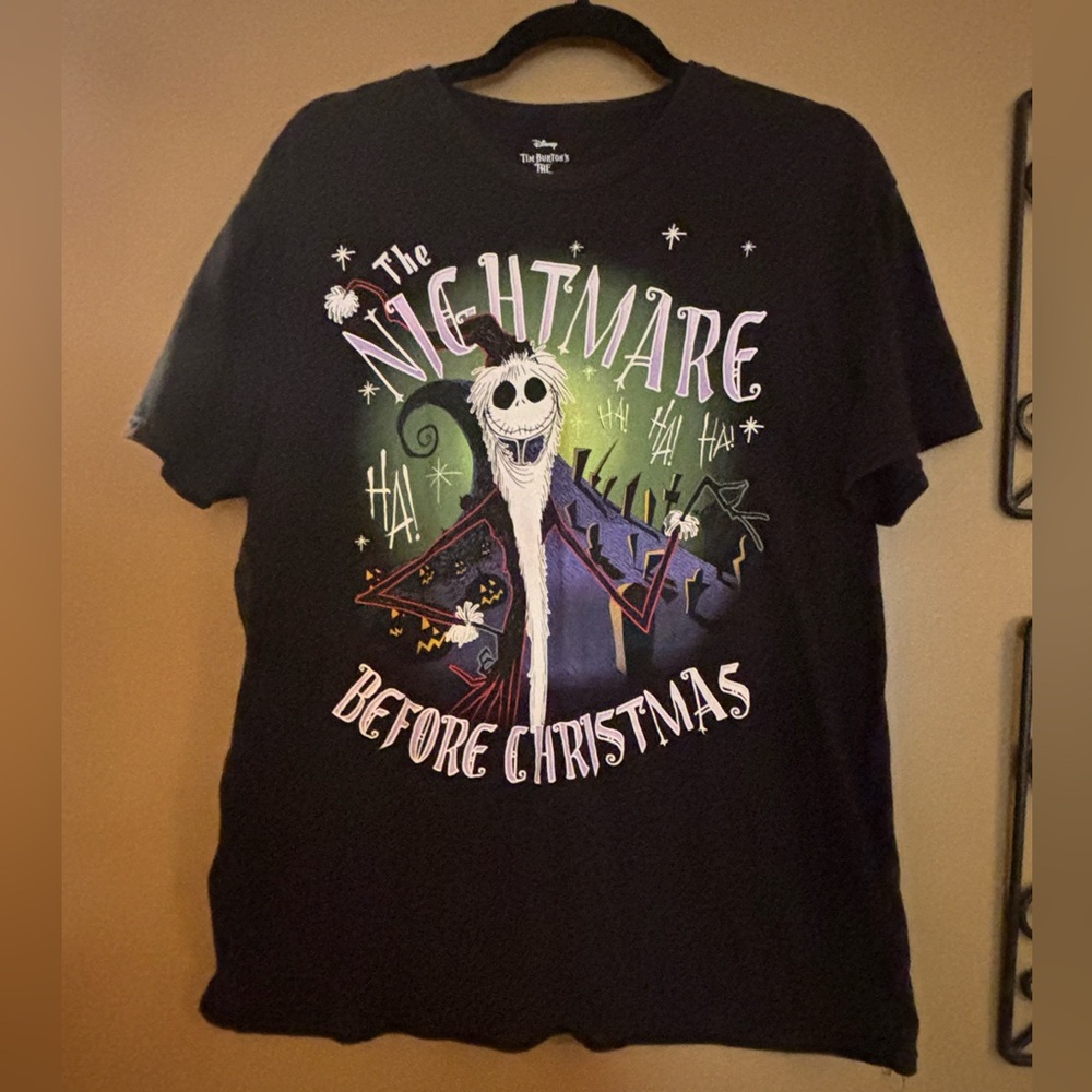 The Nightmare Before Christmas T-Shirt Large Preloved